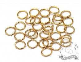 Кольцо разрезное 1,2*8,0 мм (золото)