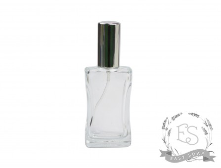 Флакон парфумерний - спрей "Да Вінчі" 55 мл срібло