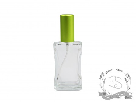 Флакон парфумерний - спрей "Да Вінчі" 55 мл зелений
