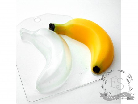 Форма пластиковая для мыла "Банан"