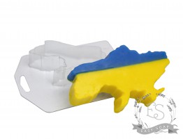 Форма пластиковая для мыла "Украина"