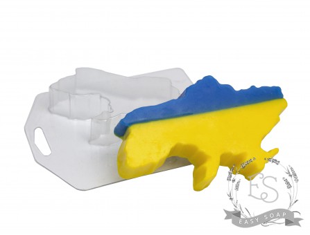 Форма пластиковая для мыла "Украина"