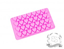 Силиконовая форма "Сердечки мини" ассорти, планшет