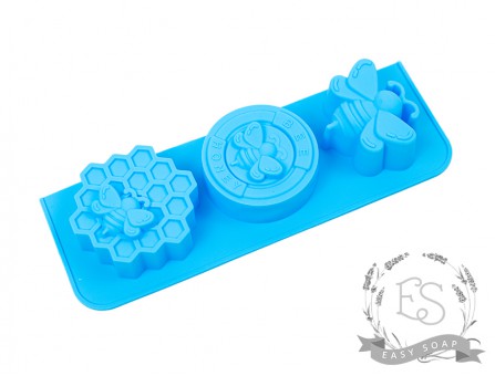 Силиконовая форма "Пчелиное ассорти" набор из 3-х