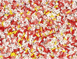 Декор для заливки "Снеговики" (фимо)