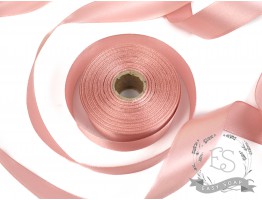 Стрічка атласна рожевий благородний 25 мм