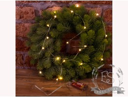 Гирлянда нить "Роса" (белая теплая), 2 м Гирлянда нить "Роса" (белая теплая), 2 м