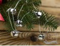 Колокольчики новогодние (серебро)