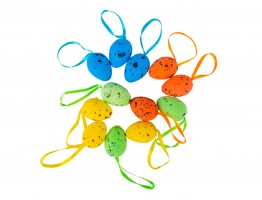 Набір "Великодні міні яйця" (яскравий), 12 шт