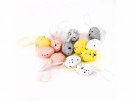Набір "Великодні міні яйця" (пастельний ), 12 шт