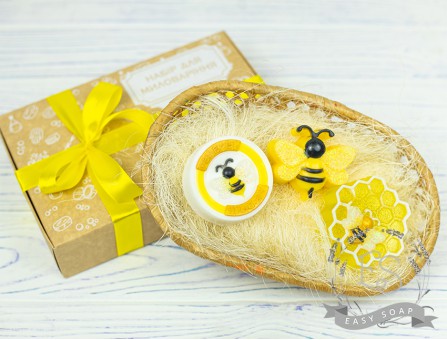 Набор для мыловарения "Медовый" Набор для мыловарения "Медовый"