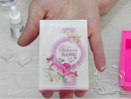 Школа мыловара. Советы начинающим мыловарам: как сделать мыло с картинкой на водорастворимой бумаге