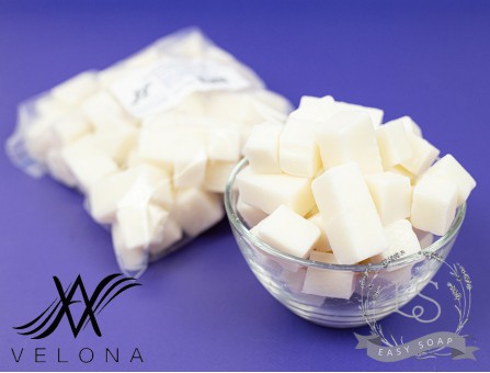 Мыльная основа белая с маслом ши Shea Butter (Velona, Украина)