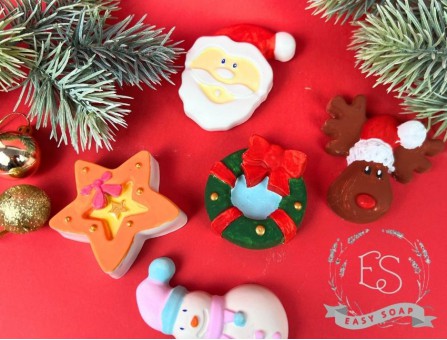 Зимние гипсовые фигурки для творческих вечеров