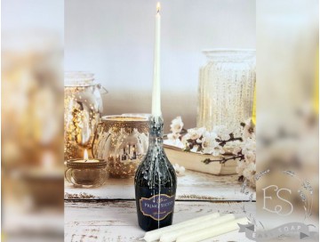 Свеча в бутылке (декор за 5 минут)