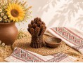 Осенняя новинка — свеча «Сноп пшеницы»