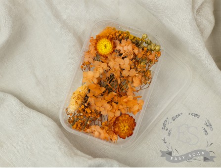 Набор сухоцветов оранжевый Набор сухоцветов оранжевый