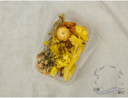 Набір сухоцвітів жовтий