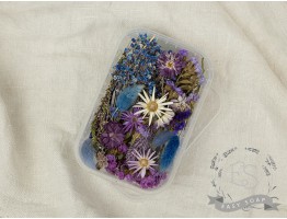 Набір сухоцвітів фіолетовий