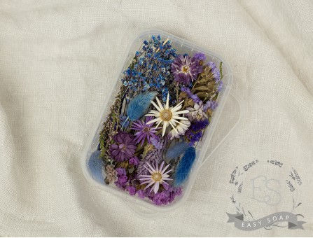 Набор сухоцветов фиолетовый Набор сухоцветов фиолетовый