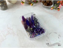 Набір сухоцвітів фіолетовий