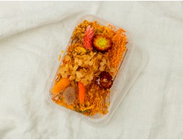 Набор сухоцветов оранжевый 