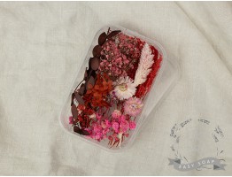 Набір сухоцвітів рожевий