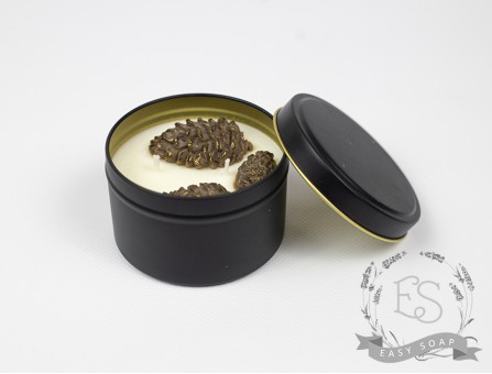 Свеча ручной работы "Шишка"