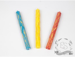 Свічка ручної роботи "Колосок" Свічка ручної роботи "Колосок"