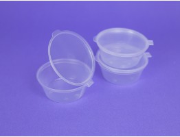 Емкость пластиковая для пробника с крышкой 45 мл