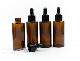 Флакон стеклянный с пипеткой 50 мл