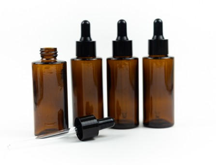 Флакон стеклянный с пипеткой 50 мл