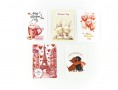 Открытка-мини "Happy Valentines Day" набор из 5-ти