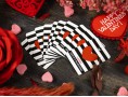 Бирка "Happy Valentines Day" серце, набір з 10-ти