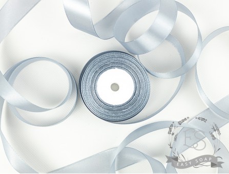 Лента атласная серая 25 мм Лента атласная серая 25 мм