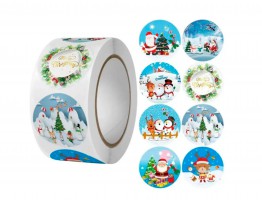 Набір наліпок "Merry Christmas" №2, бобіна