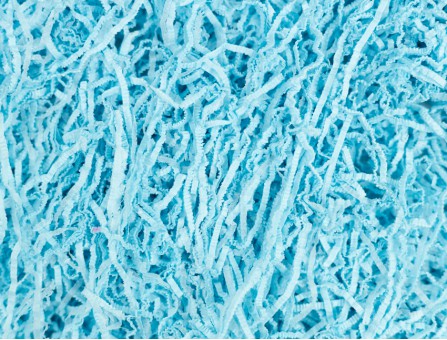 Натуральний наповнювач паперовий ТІШ'Ю блакитний