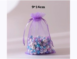 Подарункові мішечки з органзи "9 * 14 см" (фіолетовий)
