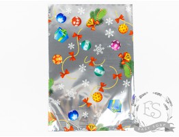 Пакет упаковочный "Новогодний" 20*30 см Пакет упаковочный "Новогодний" 20*30 см