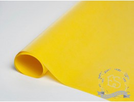 Бумага упаковочная тишью желтая