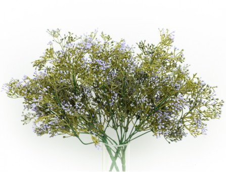 Веточка мимозы (сиреневый светлый)