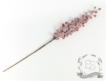 Веточка ягоды в снегу (красный) Веточка ягоды в снегу (красный)