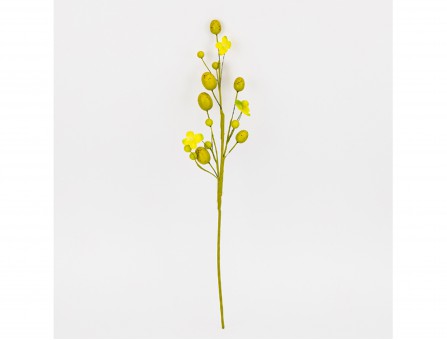 Гілочка з великодніми крашанками (зелений)