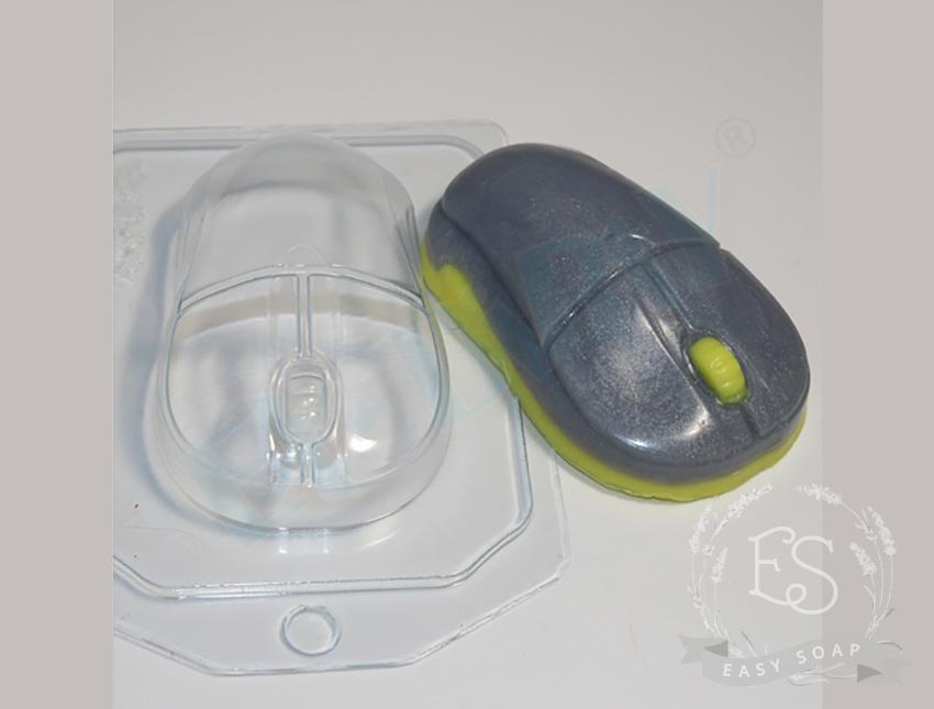 Форма пластиковая для мыла "Мышь компьютерная"
