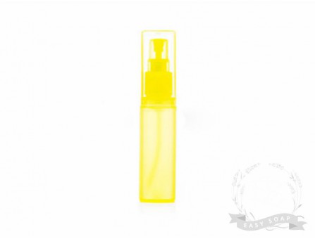 Флакон парфюмерный Атомайзер-пластик 10 мл желтый